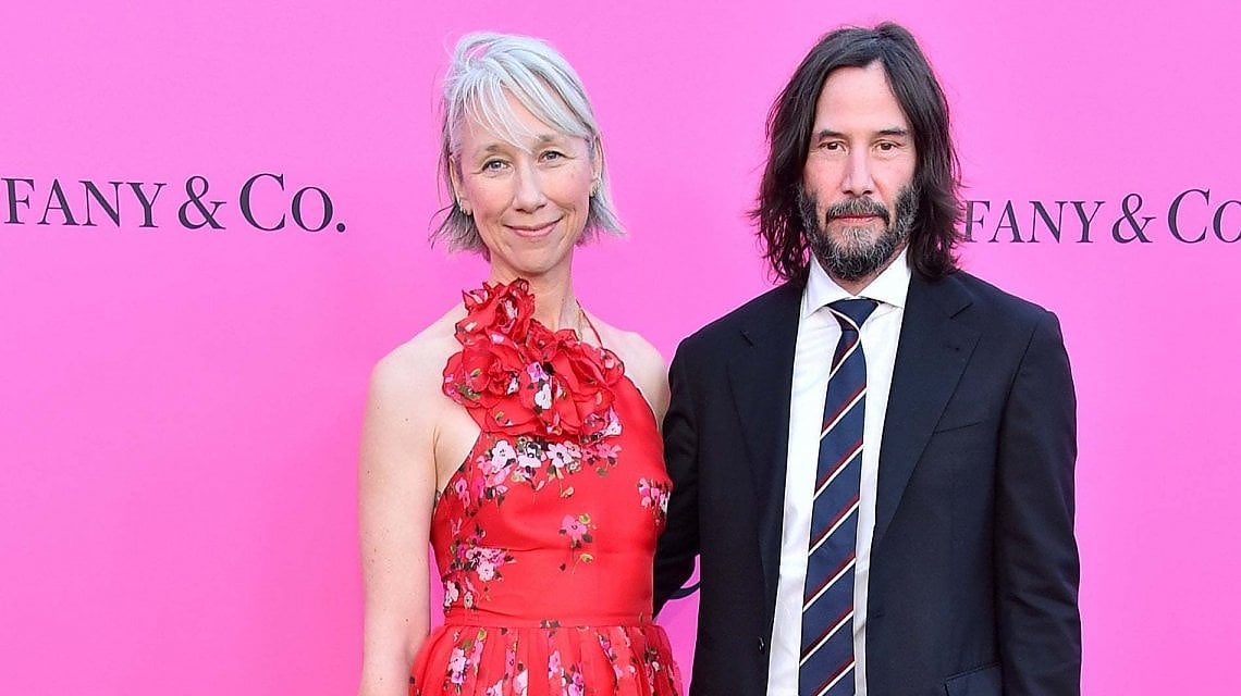 Keanu Reeves con la fidanzata Alexandra Grant