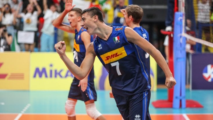Alessandro Bovolenta, 19 anni il prossimo 27 maggio, oro e Mvp agli Europei Under 20