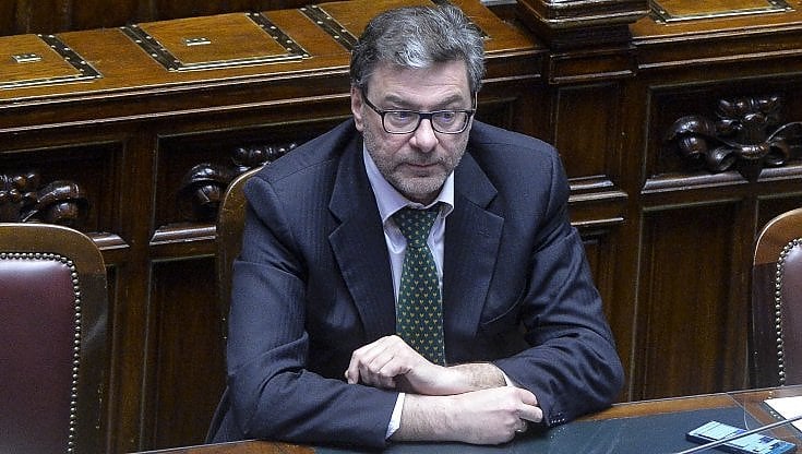 ll ministro dell'Economia Giancarlo Giorgetti