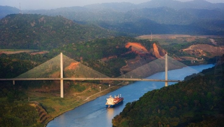 Il canale di Panama (Getty Images)