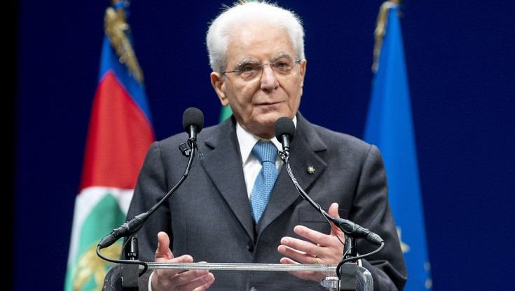 Il presidente della Repubblica, Sergio Mattarella