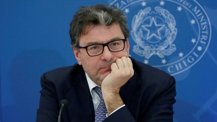 Il ministro dell'Economia Giancarlo Giorgetti
