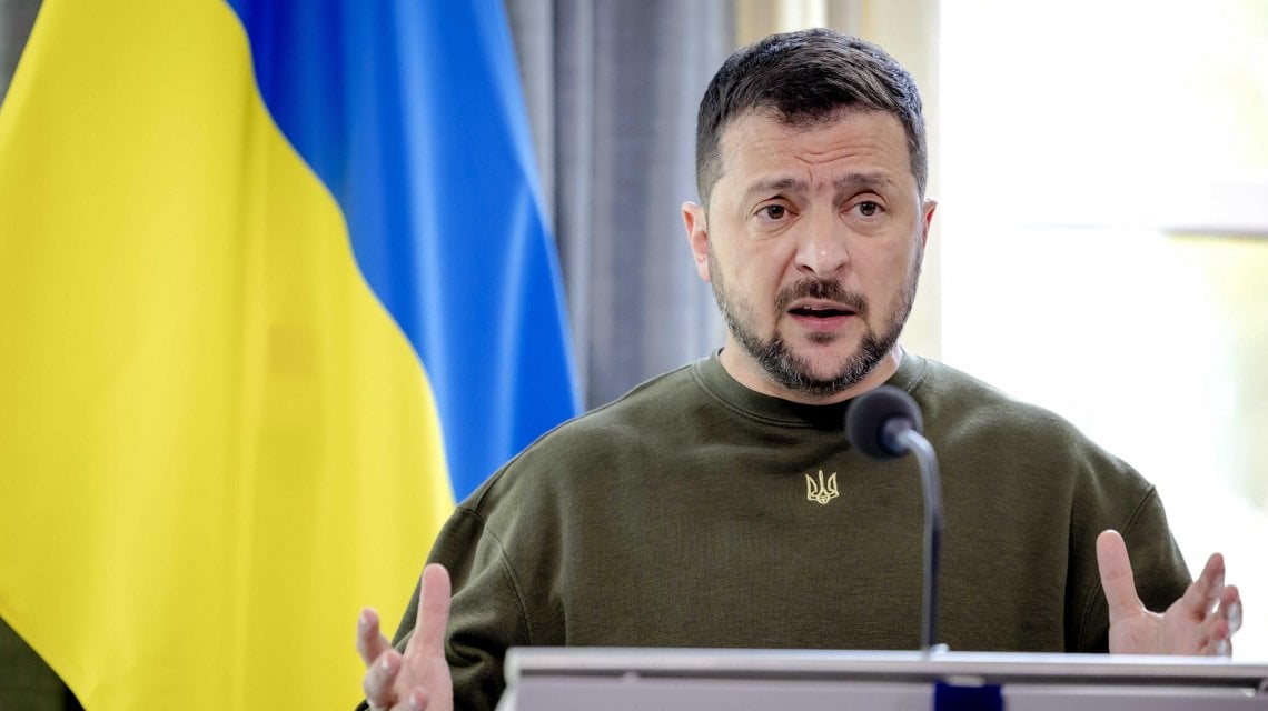 Il presidente ucraino Volodymyr Zelensky