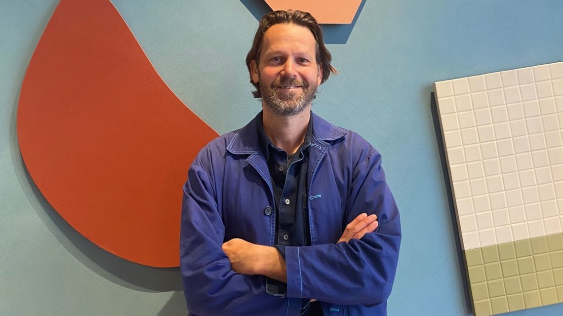 Il designer Martino Gamper nel rinnovato Kerakoll Brera Studio&nbsp;