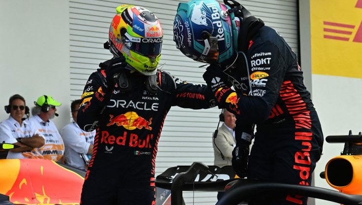 Verstappen e Perez