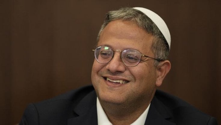 Il ministro israeliano per la Sicurezza nazionale Itamar Ben Gvir