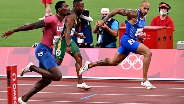 La vittoria di Marcell Jacobs a Tokyo su Fred Kerley