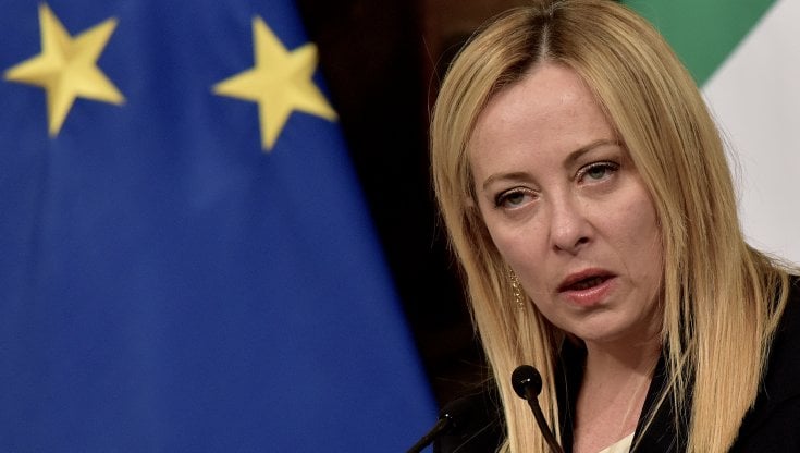 La premier Giorgia Meloni