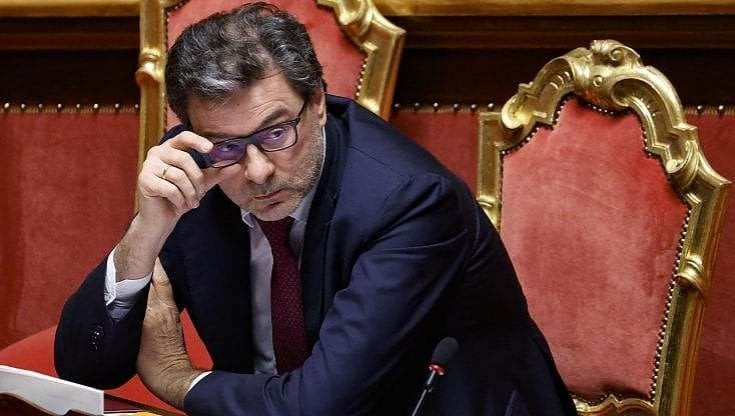 Il ministro dell'Economia, Giancarlo Giorgetti