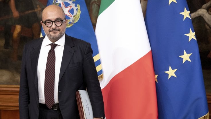 Il ministro della Cultura, Gennaro Sangiuliano