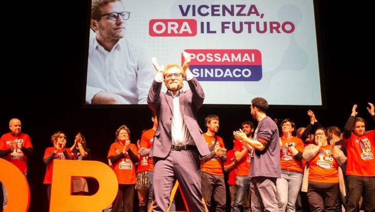 Giacomo Possamai, candidato sindaco del centrosinistra a Vicenza