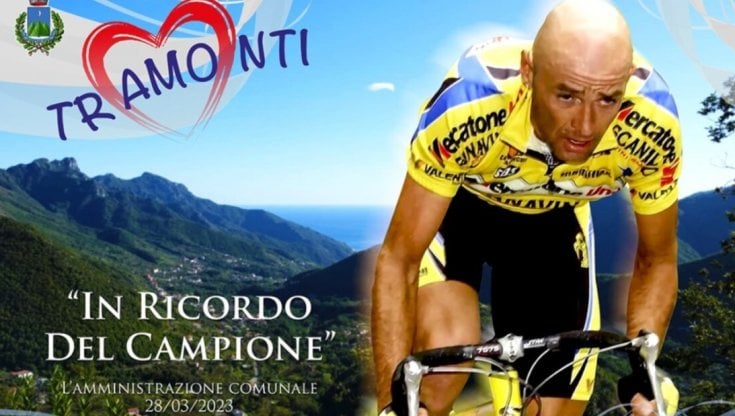 La dedica a Pantani