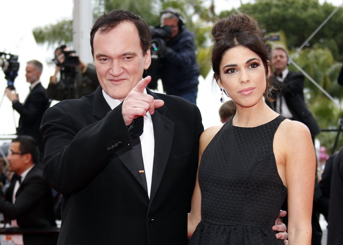 Quentin Tarantino con la moglie Daniella Pick al festival di Cannes 2019