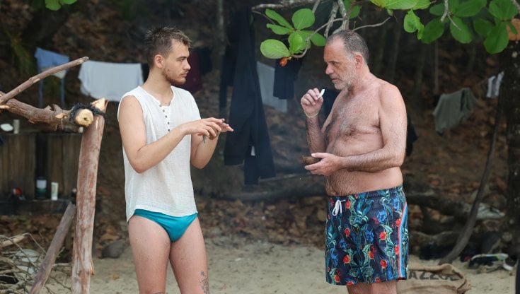 Alessandro Cecchi Paone e Simone Antolini lasciano l'Isola dei Famosi