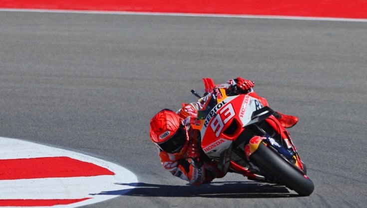 MotoGP, Le Mans: Miller il più veloce nelle libere. Marc Marquez cade due volte