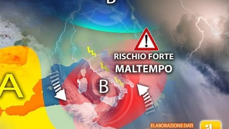 Previsioni meteo, maltempo ancora per alcuni giorni, con rischio nubifragi e mareggiate