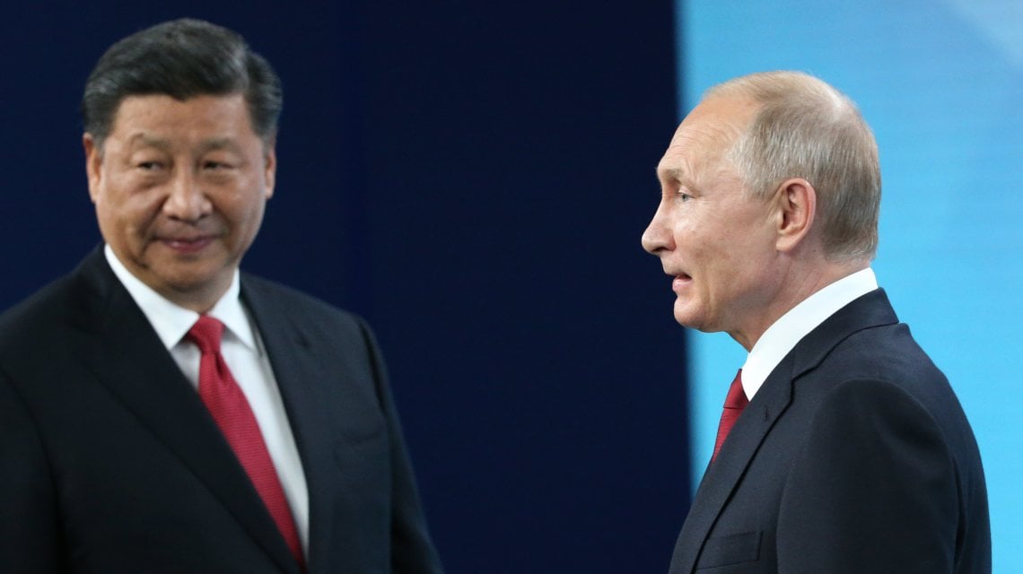 Vladimir Putin e Xi Jinping