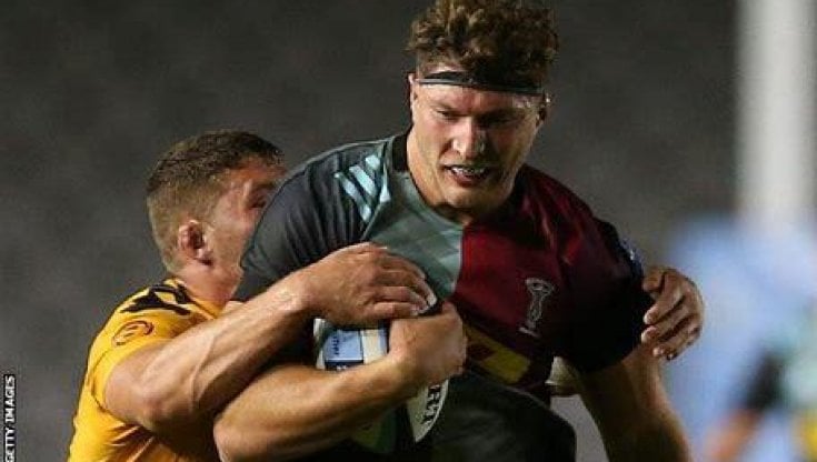 Dino Luciano Lamb-Cona, seconda linea degli Harlequins, convocato in azzurro
