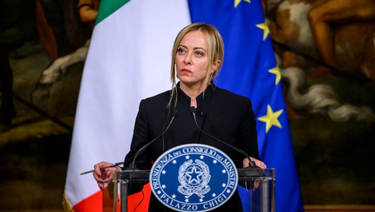 La premier Giorgia Meloni