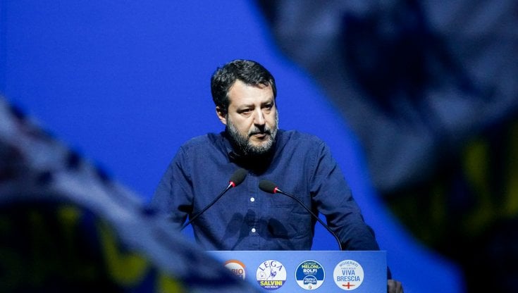Il leader della Lega, Matteo Salvini