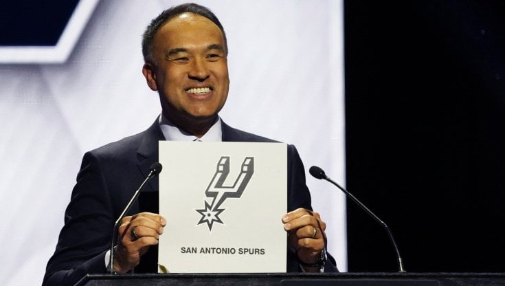 Il momento in cui vengono estratti i San Antonio Spurs