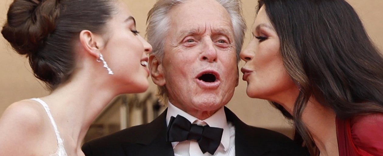 Michael Douglas a Cannes: "Io e Sharon Stone con 'Basic instinct' scandalizzammo i francesi"
