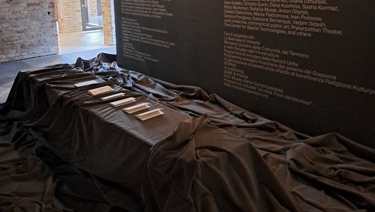 L'installazione del Padigione Ucraina
