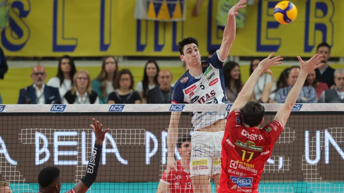 Alessandro Michieletto in azione