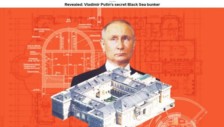 Ecco il bunker di Putin sul Mar Nero