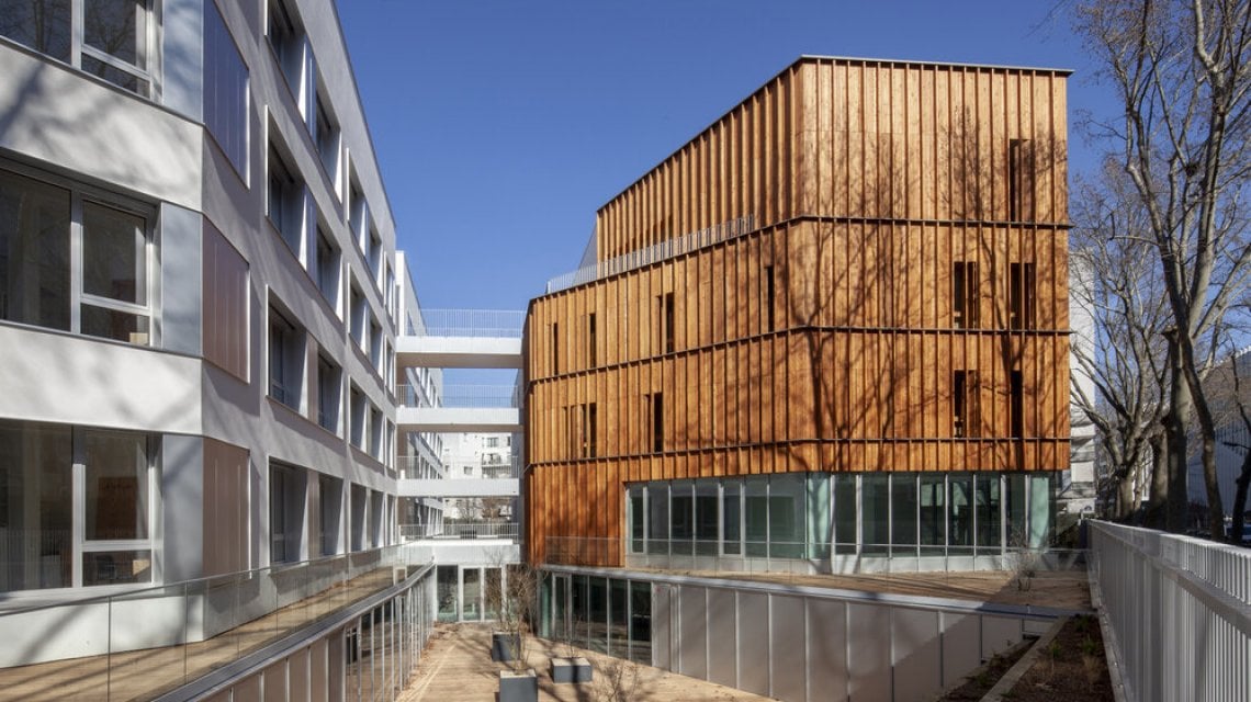 Gli alloggi per studenti di NZI Architects realizzati a Parigi