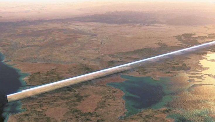 Neom, la nuova zona economica progettata&nbsp;nel nord dell'Arabia Saudita, nella provincia di Tabuk