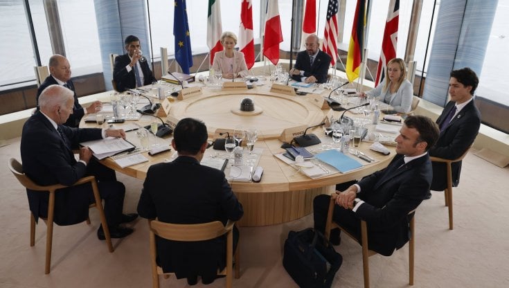 I leader del G7 in Giappone
