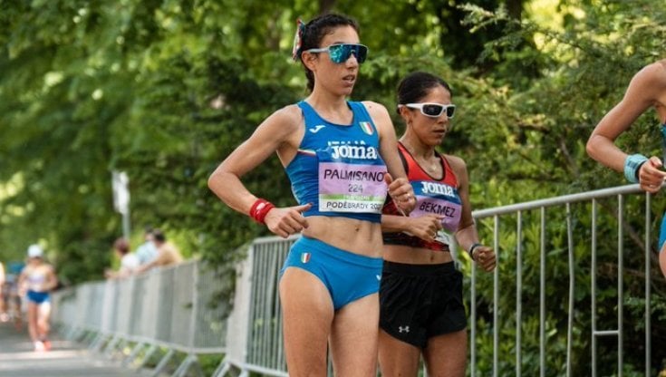 Antonella Palmisano in azione (foto Mateo/Fidal)