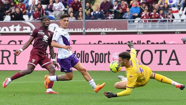 Cerofolini respinge un tiro di Karamoh