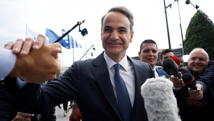 Il premier conservatore&nbsp;Kyriakos Mitsotakis