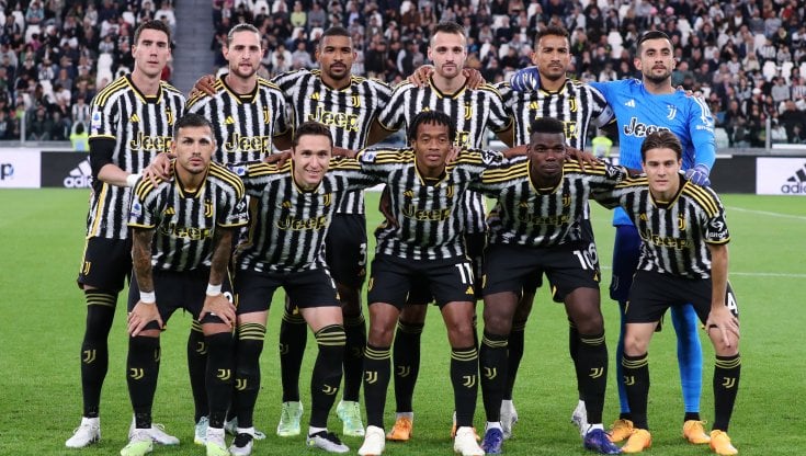 Una formazione della Juve