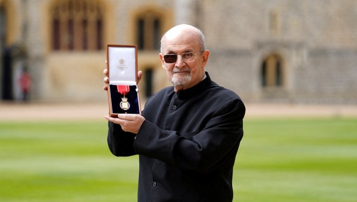 Salman Rushdie al Castello di Windsor