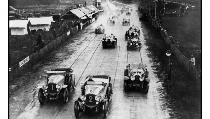 26 maggio 1923: la prima edizione della 24 ore di Le Mans vinta da Andr&eacute; Lagache e Ren&eacute; L&eacute;onard. alamy / ipa