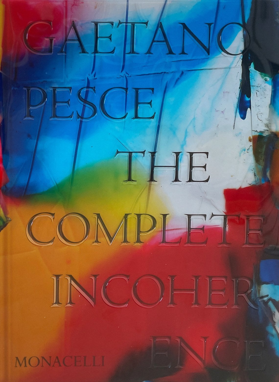 La copertina del libro in edizione inglese Gaetano Pesce. The Complete Inchoerence di Gleen Adamson, edito da Monacelli Press