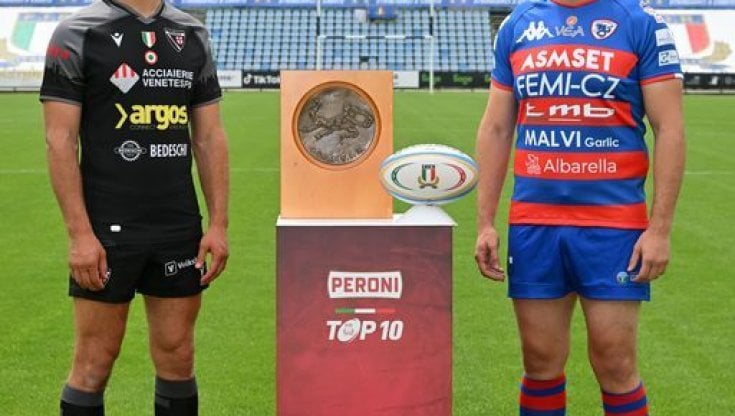 Andrea Trotta (Petrarca Padova) e Andrea Ferro (Rovigo), i capitani