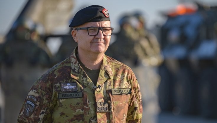 Il generale di Divisione Angelo Michele Ristuccia