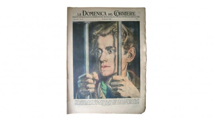 Sulla copertina della Domenica del Corriere&nbsp;Alessandro Marani, che nel 1949 rap&igrave; e uccise il piccolo Lamberto Bonora