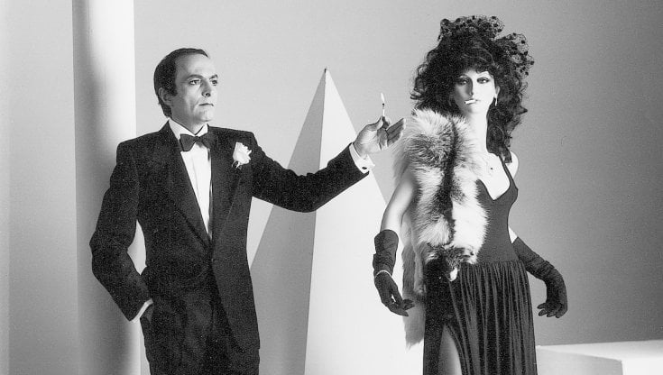 Pietroni&nbsp;nel 1982 fotografato da Fabrizio Ferri&nbsp;&nbsp;(Fabrizio Ferri)