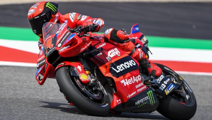 Pecco Bagnaia, miglior tempo al termine delle libere
