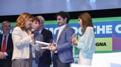 Premio Scalfari, Molinari: "Ci sar&agrave; ogni anno, ecco i vincitori della prima edizione" | <a href="https://video.repubblica.it/dossier/la-repubblica-delle-idee-2023/repubblica-delle-idee-2023-premio-eugenio-scalfari-e-l-eroico-beethoven/446815/447781"><strong>video</strong></a>