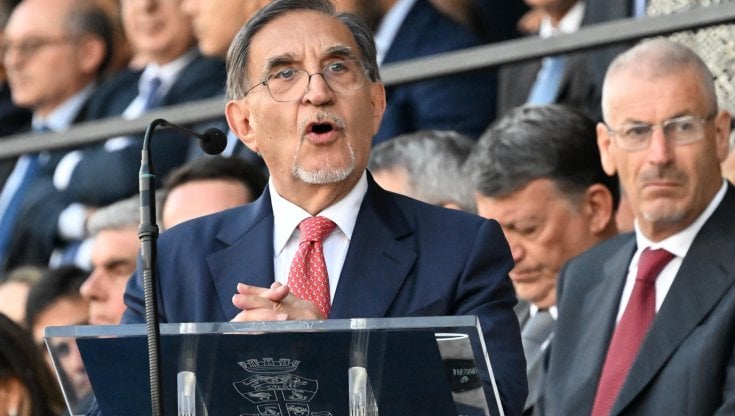 Il presidente del Senato, Ignazio La Russa