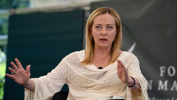 La premier Giorgia Meloni 