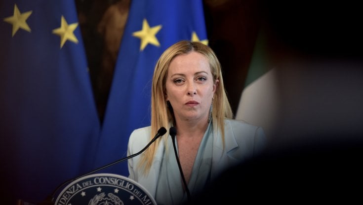 La premier Giorgia Meloni 