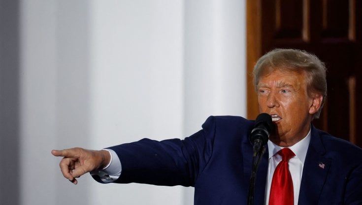 L'ex presidente degli Stati Uniti Donald Trump
