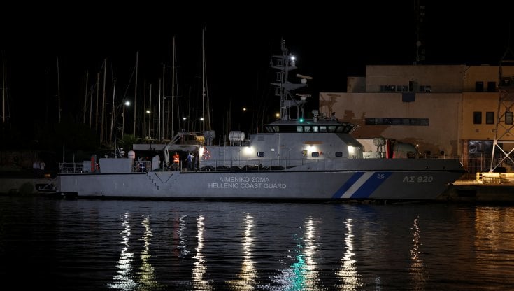 Un'imbarcazione della Guardia costiera greca